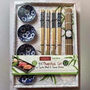 Cook Pro 13-Piece Bamboo Chopstick Set